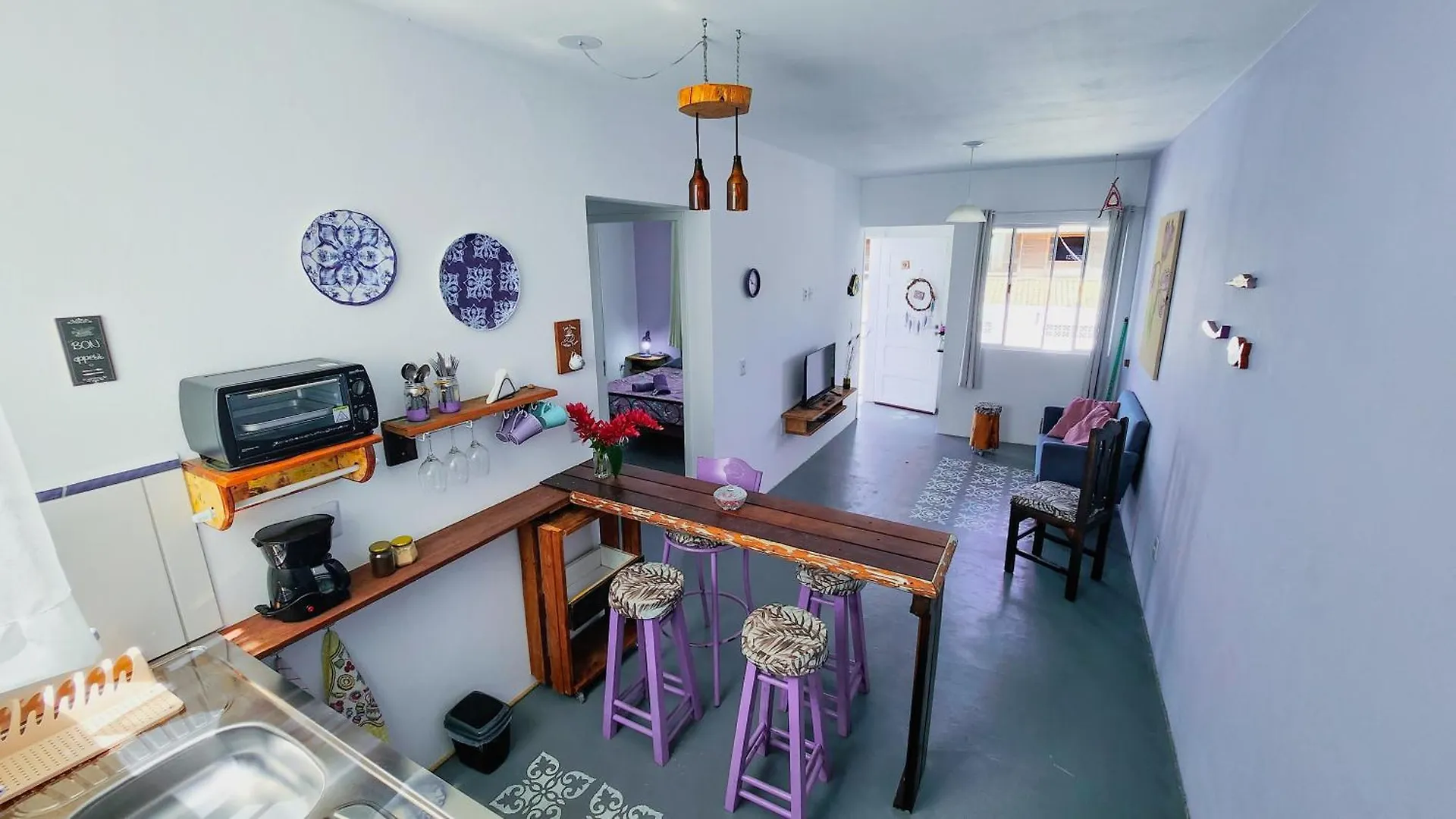 Apart Pousada Villa Das Flores Penha  Apartmán